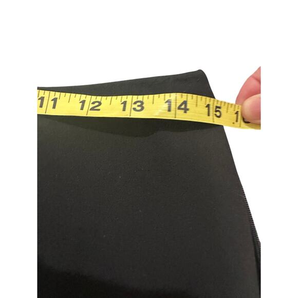 MaxMara Women's Midi Skirt Trumpet Tulip Hem Black, size 6 - Picture 4 of 6